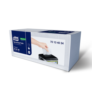 Servilleta Tork Xpressnap Café Blanca 12 x 500un