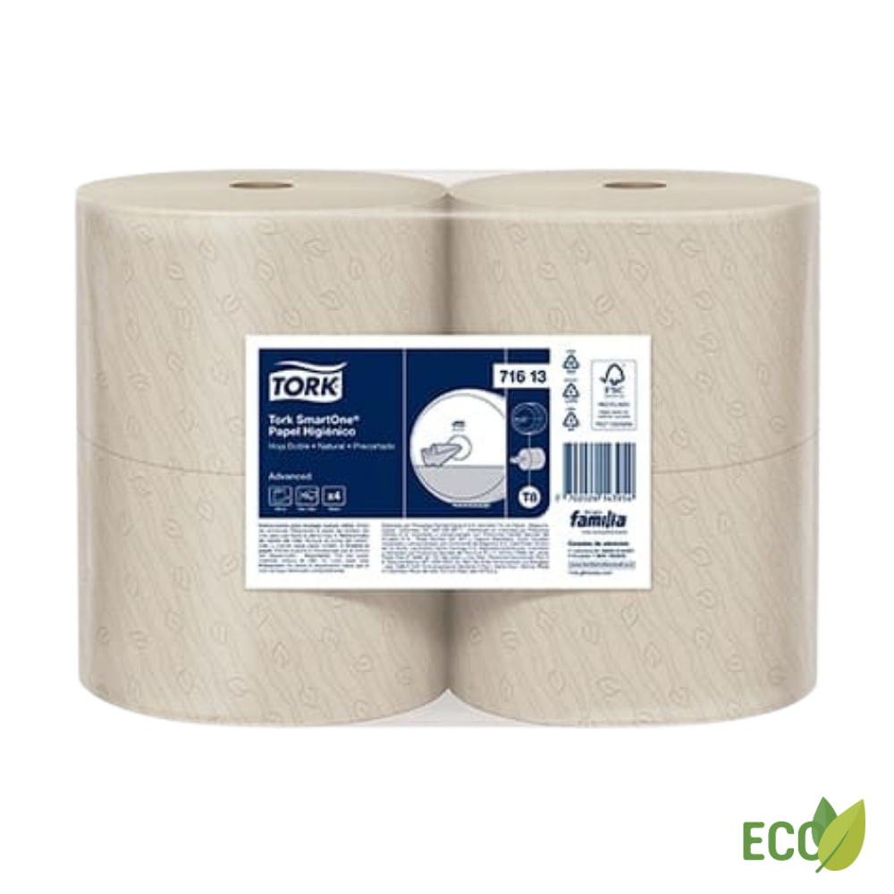 PH Tork Premium Doble Hoja Smartone Natural 200 mts.